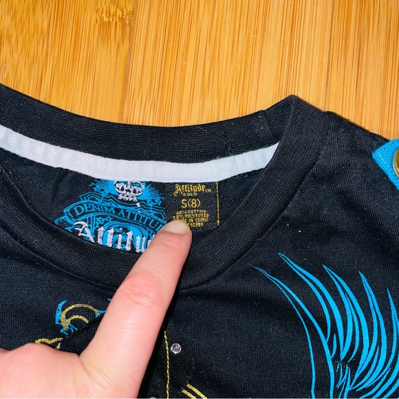 Denim Attitude double headed bird - Picture 4 of 4